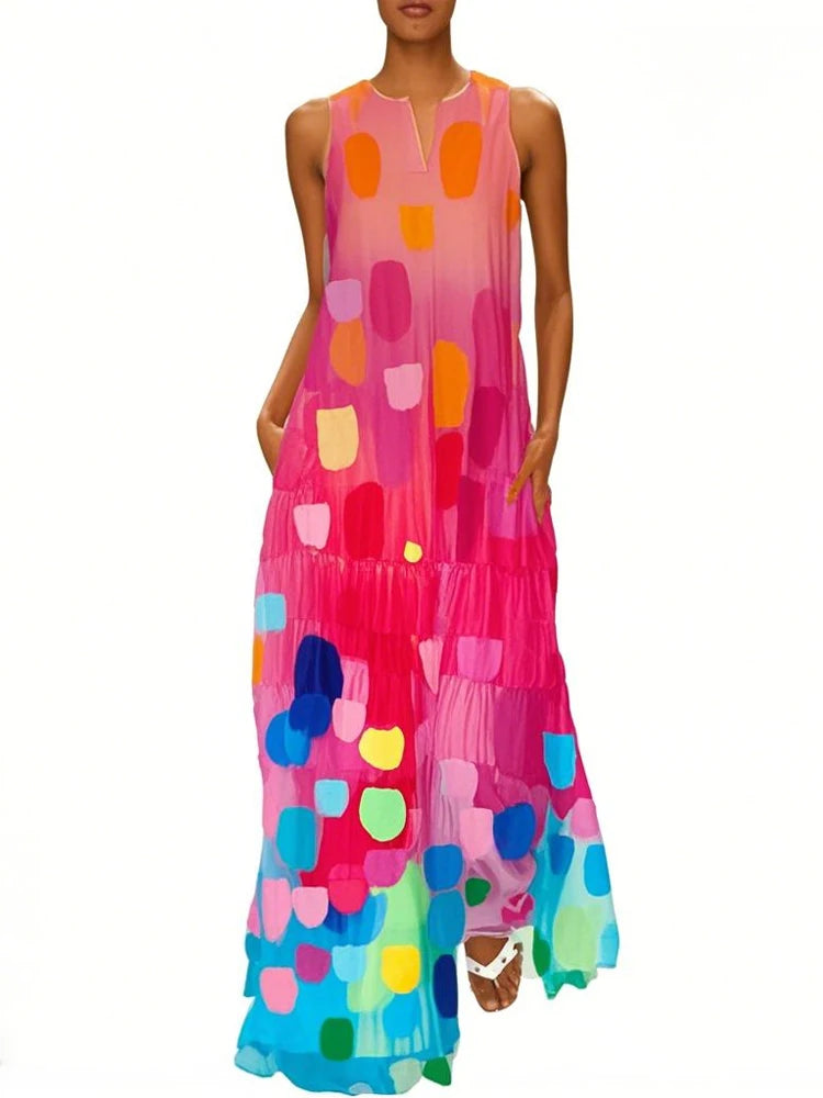 Women's Sleeveless Evening Dress